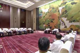 王忠林与国药集团党委书记刘敬桢座谈视频封面