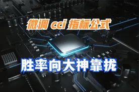 不仅是改个参数，微调cci公式，胜率向大神靠拢视频封面