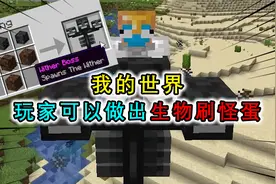 我的世界：打末影龙需要玩家自己做出刷怪蛋？凋零还能成为坐骑视频封面