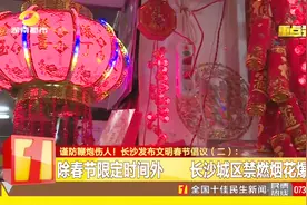 长沙城区管控和限制烟花爆竹燃放，一起过个情浓烟不浓的春节！视频封面