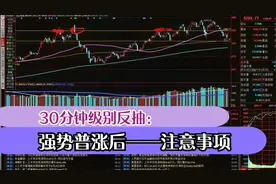A股收评：30分钟级别反抽，强势普涨后，如何应对？视频封面
