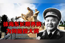 徐海东长期养病，为何能授大将？他的功劳不只是给中央送钱视频封面