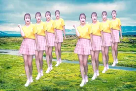 火爆DJ广场舞《站着等你三千年》，美女动人舞姿，火辣撩人