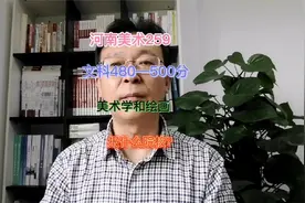 河南美术259，文科480-500分，美术学和绘画，报什么院校？