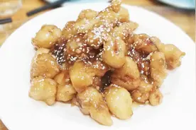今天才知道家里没有番茄酱也可以做糖醋里脊，比饭店大厨的都好吃视频封面