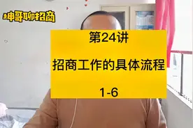 第24讲 购物中心招商工作的具体流程 1-6视频封面