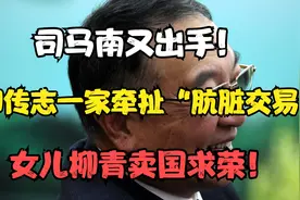 司马南又出手，柳传志一家牵扯肮脏交易，女儿柳青卖国求荣誉！视频封面