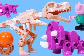 玩具拆箱：小猪佩奇的恐龙化石馆玩具视频封面
