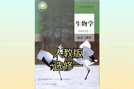 人教版高中生物学高二选择性必修一 20版同步课程视频视频封面