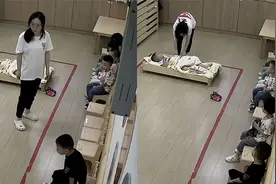 幼儿园萌娃每天午觉酣睡不醒，老师淡定抬床挪一旁：交的住宿费视频封面
