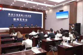 黑龙江省高级人民法院召开新闻发布会 通报过去三年典型案例视频封面
