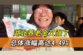 2021年湖北省养老金上调方案已公布，总体涨幅4.49%！视频封面