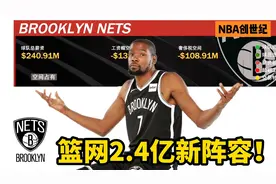NBA2K22创世纪：疯狂砸钱！篮网花了2.4亿打造新阵容！视频封面