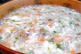 大厨教你西湖牛肉羹的家常做法，做法简单，清淡爽口，营养又美味视频封面