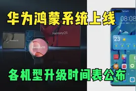 华为鸿蒙系统上线，万能卡片获取各种服务，各机型升级时间表公布视频封面