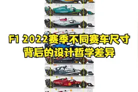 F1 2022赛季不同赛车尺寸背后的设计哲学差异视频封面