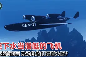 能下海当潜艇开的飞机，浮出海面后能打着火吗？视频封面