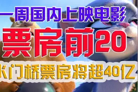 【电影数据党10期】一周上映电影票房排行榜，水门桥票房即将40亿视频封面