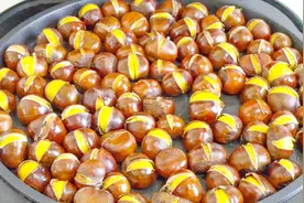 炒板栗不买着吃了，教你在家做，一个电饼铛就搞定，个个香甜绵软