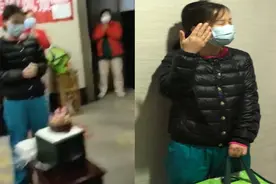 武汉政府送生日蛋糕，河南90后护士当场泪崩，在场无不动容！视频封面