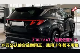 15万公认的合资耐用王，配2.0L+6AT，油耗低至5.7L，家用SUV首选视频封面