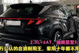 15万公认的合资耐用王，配2.0L+6AT，油耗低至5.7L，家用SUV首选视频封面