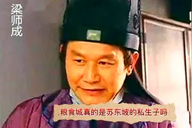 梁师成真的是苏东坡的私生子吗 苏东坡白捡一个儿子吗视频封面