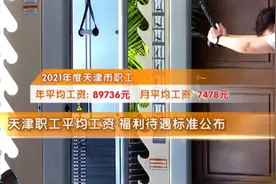 天津职工平均工资、福利待遇标准公布视频封面