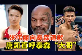张伟丽向泰森道歉，唐凯给泰森认错！江湖是人情世故视频封面