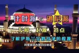 什叶派与逊尼派的区别以及各自的特点 探索伊斯兰宗教战争的根源视频封面