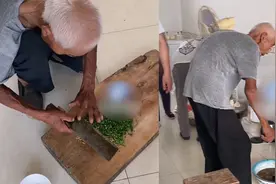 84岁老人无儿无女和侄子住，切菜擀皮从不吃闲饭，侄媳做法很智慧视频封面