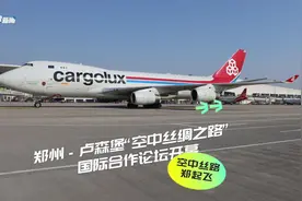 空中丝路郑起飞！郑州—卢森堡“空中丝绸之路”国际合作论坛开幕视频封面