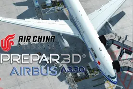 Prepar3D v4.5 - 航线飞行 国航A330北京大兴至郑州新郑视频封面
