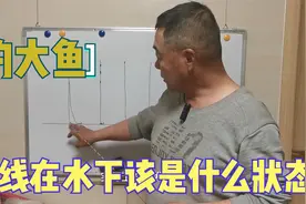 鱼认识钓线吗？钓大鱼子线在水下应该是什么状态视频封面