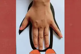 绘画小技巧，学会这些简单创意手掌画，就会成为孩子心目中的偶像