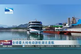 全球最大纯电动游轮湖北首航视频封面