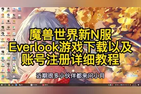 魔兽世界-魔兽世界新N服Everlook最新入坑详细教程视频封面