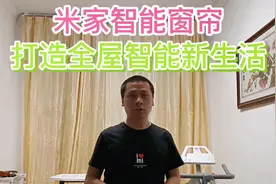 小米米家智能窗帘，小爱同学语音控制开合，支持手机APP远程控制视频封面