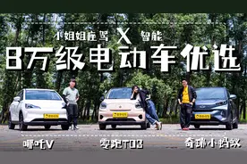 8万元的智能电车三选一，小姐姐会选哪一款？视频封面