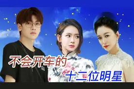 不会开车的十二位明星，刘烨没有驾照，豪车只能别人开视频封面