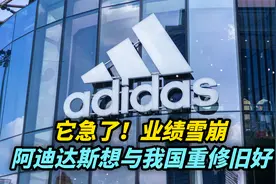 它急了！业绩雪崩，阿迪达斯想与我国重修旧好视频封面