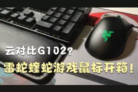 云对比G102？雷蛇蝰蛇标准版游戏鼠标开箱！视频封面