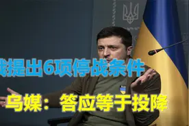 俄乌停火协议内容来了，俄方提出6项条件，泽连斯基恐没勇气答应视频封面