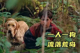 一人一狗流落荒岛，狗子舍命救小主人，看到最后我哭了视频封面