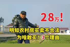 城市人花28万到农村买房，明知不合法为啥敢买？3个理由告诉你视频封面