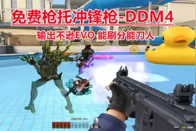 博凡：免费枪托冲锋枪-DDM4 输出不逊EVO 能刷分能刀人