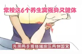 人体的6个养生窝，常按强身又健体视频封面