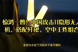惊鸿一瞥！中国攻击11隐形无人机，搭配歼12，空中王炸组合视频封面