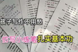 二年级语文，仿写小练笔，用形容词写好一段话视频封面