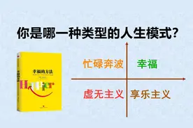 4种类型的人生模式，教你拥有一个幸福的人生！视频封面